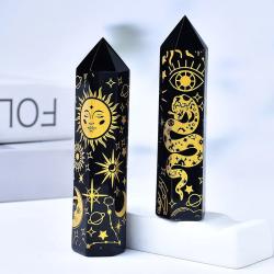 Tour de cristal des 7 chakras : Décoration intérieure et harmonie énergétique