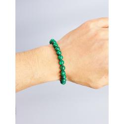 Bracelet en malachite : Bijou de chakra de guérison et de protection