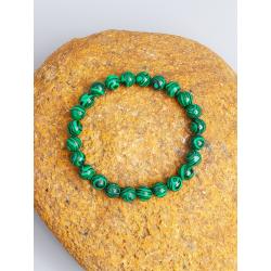Bracelet en malachite : Bijou de chakra de guérison et de protection