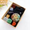 Kit de guérison des chakras : cristaux naturels pour la méditation et la relaxation