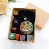 Kit de guérison des chakras : cristaux naturels pour la méditation et la relaxation