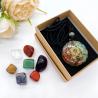 Kit de guérison des chakras : cristaux naturels pour la méditation et la relaxation