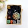 Kit de guérison des chakras : cristaux naturels pour la méditation et la relaxation