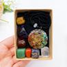 Kit de guérison des chakras : cristaux naturels pour la méditation et la relaxation