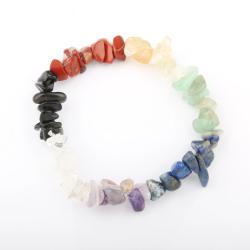 Bracelet d'harmonisation des chakras : Pierres naturelles et énergie Reiki