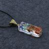 Ciondolo orgonico per la guarigione dei chakra - Collana energetica di cristallo