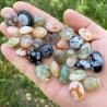 Geode di sardonice verde: cristallo curativo e decorativo per i chakra