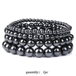 Bracelet en hématite pour homme | Énergie, chakras et méditation