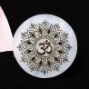 Disques de sélénite pour les chakras, le Reiki, le Feng Shui et la décoration intérieure