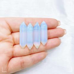 Baguettes de quartz à double pointe pour la guérison et la méditation