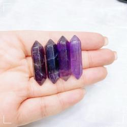 Baguettes de quartz à double pointe pour la guérison et la méditation