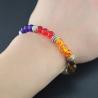 Bracciale per l'equilibrio dei chakra: pietra naturale per la meditazione e la guarigione