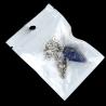 Pendentif pendule hexagonal en pierre - Bijou de soin Reiki des chakras