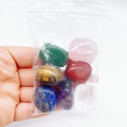 Amethyst Crystal Set: 7pcs, Healing, Decor & Gift