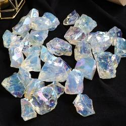 Rainbow Opalite Crystals: Raw Healing Stones for Chakra Balance