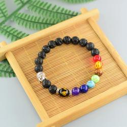 Bracelet de guérison des chakras : Perles de Bouddha pour le Reiki et la méditation