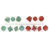 Coffret de cristaux Reiki : 7 pierres géométriques pour l’équilibrage des chakras et la décoration
