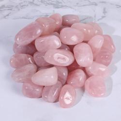 Pierre roulée de quartz rose : Guérison des chakras et méditation
