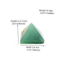 Pyramide d'aventurine verte : Cristal de guérison et de méditation