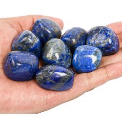 Pierres roulées de lapis-lazuli : cristaux naturels pour la guérison et les chakras