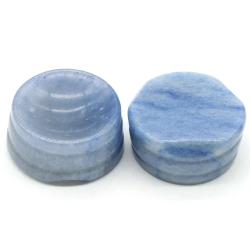 Support en obsidienne, améthyste et œil de tigre pour les chakras - Guérison Reiki