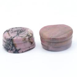 Support en obsidienne, améthyste et œil de tigre pour les chakras - Guérison Reiki