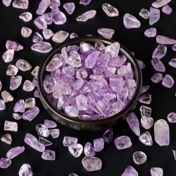 Gravier de cristal d'améthyste du Brésil - Soins Reiki et équilibrage des chakras