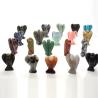 Statuetta di cristallo dell'angelo custode: decorazione curativa e protettiva