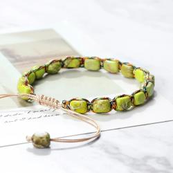 Bracelets et joncs bohèmes en pierre - Bijoux Chakra pour femmes et hommes