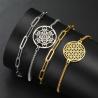 Armband „Blume des Lebens“ | Schmuck mit heiliger Geometrie und Chakren
