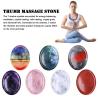 Pierres anti-stress des chakras arc-en-ciel pour soulager l'anxiété et favoriser la guérison