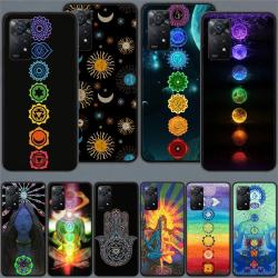 Redmi (Tüm Modeller) için Mandala Çakra Yoga Telefon Kılıfı