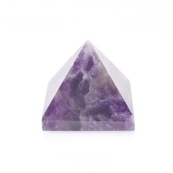 Pyramide de cristal d'améthyste : Soins Reiki et harmonisation des chakras