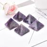 Pyramide de cristal d'améthyste : Soins Reiki et harmonisation des chakras