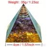 Piramide di cristallo per l'equilibrio dei chakra e il potenziamento dei sogni