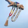 Collana di perle Mala di amazzonite - Meditazione e yoga dei 7 chakra
