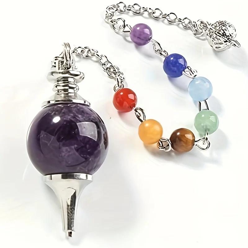 Amethyst Pendulum for Dowsing & Divination - Spiritual Healing
