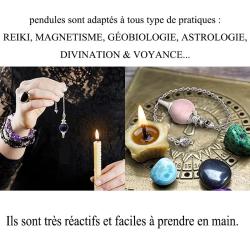 Amethyst Pendulum for Dowsing & Divination - Spiritual Healing