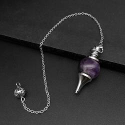 Amethyst Pendulum for Dowsing & Divination - Spiritual Healing