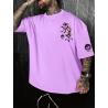 T-shirt homme Mont Fuji et fleurs de cerisier | Décontracté et confortable