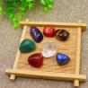 Ensemble de yoga en cristaux naturels - Pierres d'équilibrage des chakras et de guérison Reiki