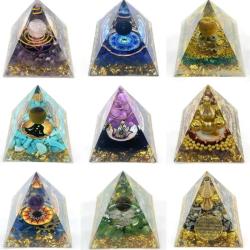 Orgonit-Pyramide: Natürlicher Kristallenergiegenerator & Dekoration