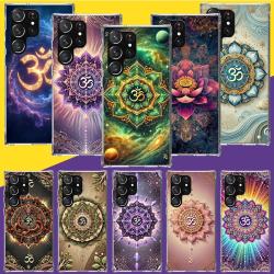 Étui de téléphone Chakra Mandala Yoga pour Samsung Galaxy
