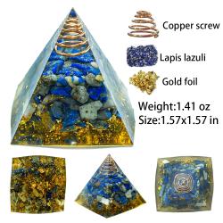 Pyramide de cristal de quartz améthyste : Reiki et guérison des chakras