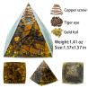 Pyramide de cristal de quartz améthyste : Reiki et guérison des chakras