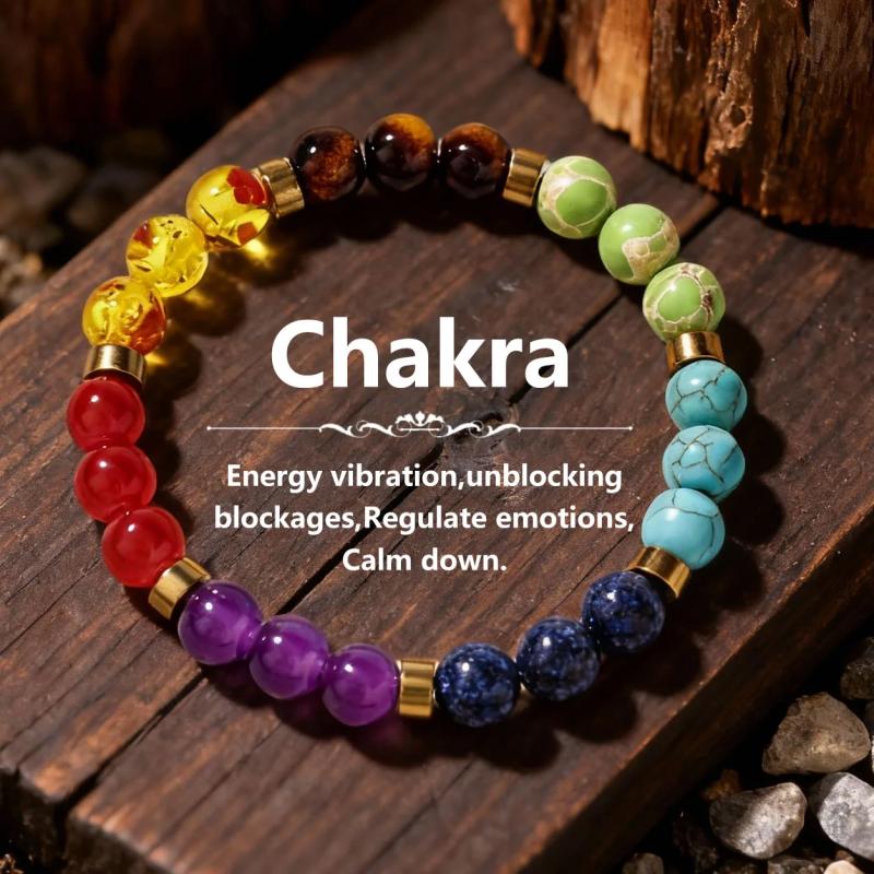 Bracelets Chakra en Pierre Naturelle pour Femmes | Mode Printemps