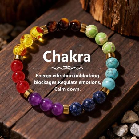 Bracelets Chakra en Pierre Naturelle pour Femmes | Mode Printemps
