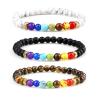 7 Chakra-Armbänder aus Natursteinen für Paare – für Wohlbefinden und Balance