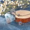 Pendule en cristal d'aigue-marine : Reiki, radiesthésie et divination