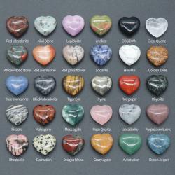 Paire de cœurs en quartz rose : Guérison des chakras et décoration intérieure